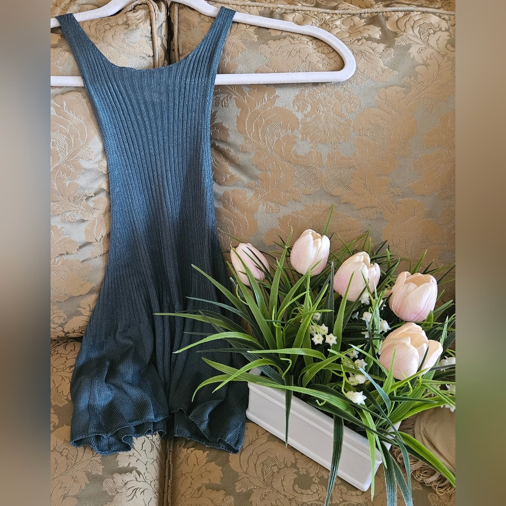 NWOT Intimately by Free People racer back cami in Hunter Green